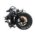 Miniatyrbild 5 av 11: DRVETION AT20 elcykel 15AH batteri, 80 km räckvidd, 750W motor, 25 km/h hastighet, 20*4,0 tums fatdäck, SHIMANO 7 växlad - svart och grå