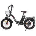 Miniatyrbild 2 av 11: DRVETION CT20 elcykel 10AH batteri, 750W motor, 70 km räckvidd, 25 km/h hastighet, 20*4,0 tums fatdäck, SHIMANO 7 växlad - svart