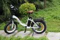 Miniatyrbild 11 av 11: DRVETION CT20 elcykel 20AH batteri, 100 km räckvidd, 750W motor, 25 km/h hastighet, 20*4,0 tums fatdäck, SHIMANO 7 växlad - vit