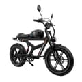 Miniatyrbild 2 av 11: Elmountainbike DUOTTS F20, 750W motor, 52V 27AH batteri, GPS-spårning Bluetooth-app, svart