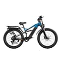 Miniatyrbild 2 av 11: PULUMA PE86 elcykel 20AH batteri, 150 km räckvidd, 1000W motor, 40 km/h hastighet, 26*3,0 tums fatdäck, SHIMANO 7-växlad, hydraulisk skivbroms