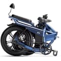 Miniatyrbild 11 av 11: TESWAY X7 Hopfällbar Elcykel 750W Motor, 30AH Batteri, 130km Räckvidd, 20*4.0 Tums Fat Tire, SHIMANO 7-Växel - Blå