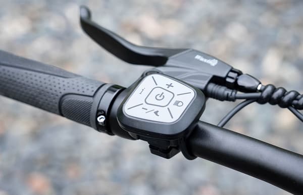 TESWAY X7 Hopfällbar Elcykel 30AH Batteri, 750W Motor, 130km Räckvidd, 20*4.0 Tums Fat Tire, SHIMANO 7-Växel - Svart