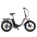 Miniatyrbild 9 av 11: Fafrees F20 Hopfällbar Elcykel 16AH Batteri, 130km Räckvidd, 250W Motor, 20*3.0 Tums Fat Tire, SHIMANO 7-Växel - Grå