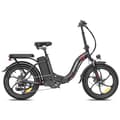 Miniatyrbild 1 av 11: Fafrees F20+ Hopfällbar Elcykel 250W Motor, 20AH Batteri, 90km Räckvidd, 20*3.0 Tums Fat Tire, SHIMANO 7-Växel - Svart