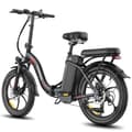 Miniatyrbild 3 av 11: Fafrees F20+ Hopfällbar Elcykel 20AH Batteri, 90km Räckvidd, 250W Motor, 20*3.0 Tums Fat Tire, SHIMANO 7-Växel - Svart