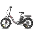 Miniatyrbild 2 av 11: Fafrees F20+ Hopfällbar Elcykel 20AH Batteri, 250W Motor, 90km Räckvidd, 20*3.0 Tums Fat Tire, SHIMANO 7-Växel - Grå
