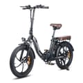 Miniatyrbild 1 av 11: Fafrees F20 Pro hopfällbar elcykel 18AH batteri, 250W motor, 150km räckvidd, 20*3.0 tums fatdäck, SHIMANO 7-växlad -Svart