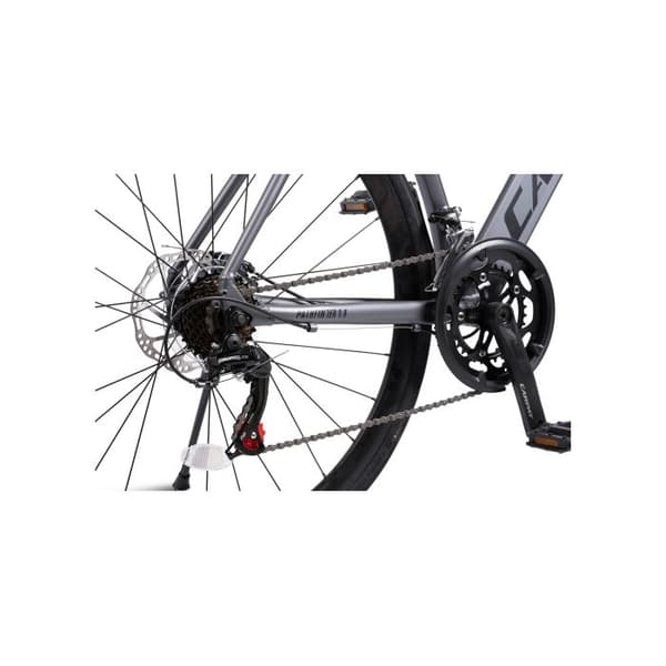 Stadscykel Racing Aluminiumram Shimano växellåda Dubbel skivbroms 2x7