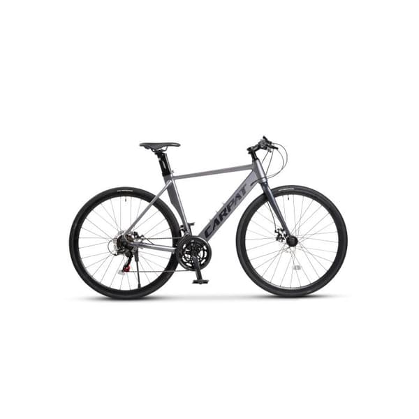 Stadscykel Racing Aluminiumram Shimano växellåda Dubbel skivbroms 2x7