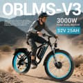 Pikkukuva 5 / 8: Sähköpyörä ORLMS V3, Daul-moottori 52V 2000W, akku 52V 25AH