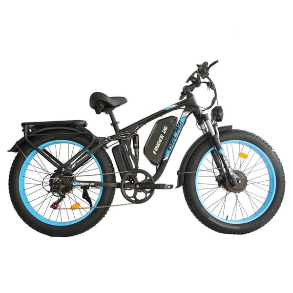 Sähköpyörä ORLMS V3, Daul-moottori 52V 2000W, akku 52V 25AH