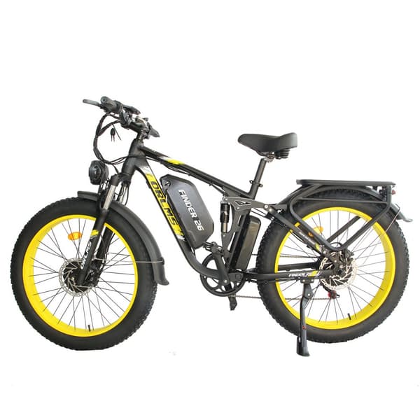 Sähköpyörä ORLMS V3, Daul-moottori 52V 2000W, akku 52V 25AH Keltainen