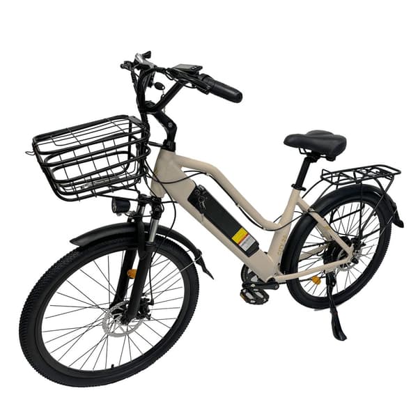 Kaupunkisähköpyörä Orlms City26 500 W moottori, 48 V 15 Ah akku, naisille