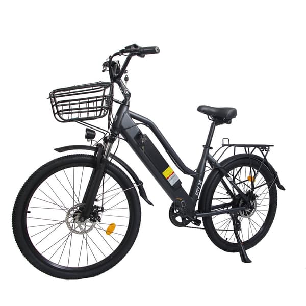 Kaupunkisähköpyörä Orlms City26 500 W moottori, 48 V 15 Ah akku, naisille