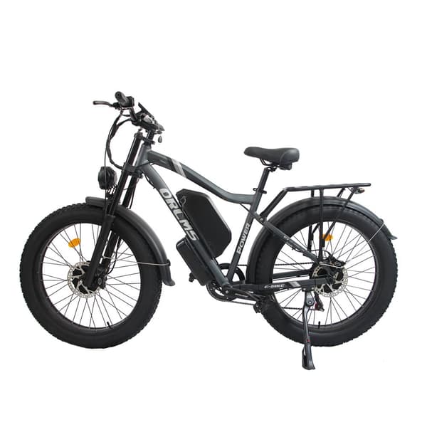 Sähkömaastopyörä Orlms MX500, 2 x 1000 W moottori, 52 V 25 Ah akku, 26", täysjousitus
