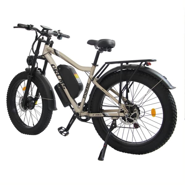 Sähkömaastopyörä Orlms MX500, 2 x 1000 W moottori, 52 V 25 Ah akku, 26", täysjousitus