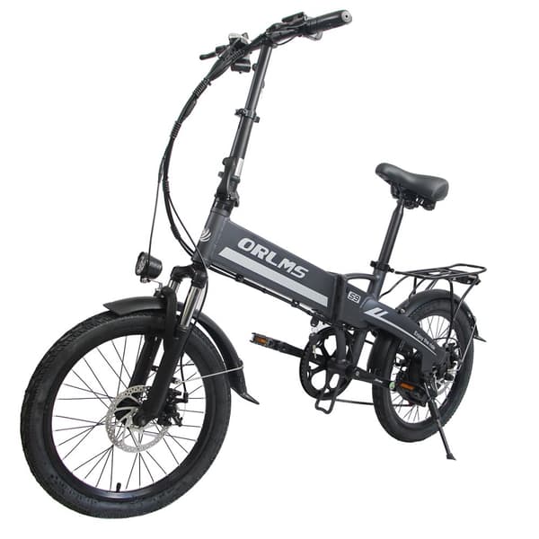 Hopfällbar elcykel ORLMS S9, 500W motor, 48V 13Ah batteri, 20" pendlarelcykel