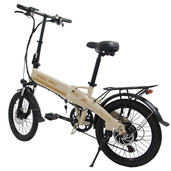 Hopfällbar elcykel ORLMS S9, 500W motor, 48V 13Ah batteri, 20" pendlarelcykel