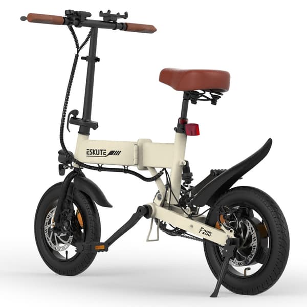 ESKUTE F200 14" Mini Hopfällbar Elcykel 250W Motor 36V 7.8Ah Batteri