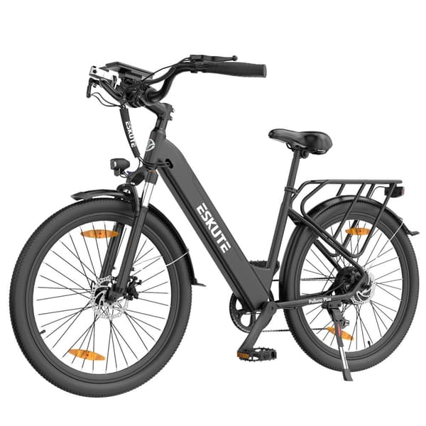 El-bycykel ESKUTE Polluno Plus, 26", momentsensor, 250W 36V 20Ah