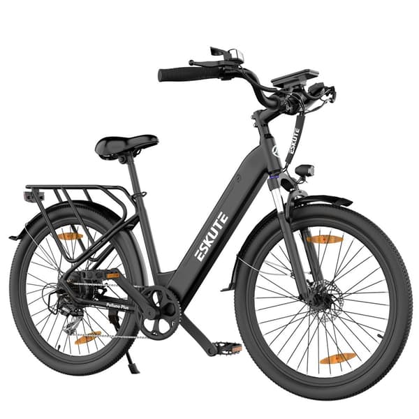 El-bycykel ESKUTE Polluno Plus, 26", momentsensor, 250W 36V 20Ah