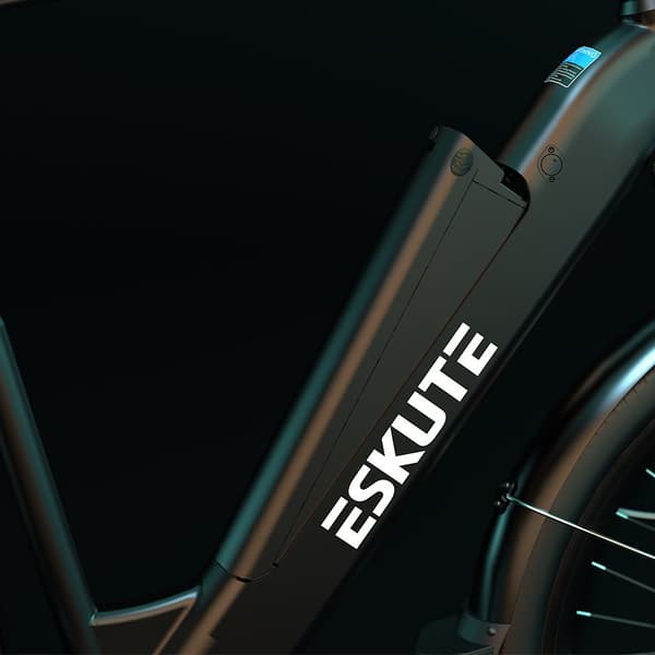 El-bycykel ESKUTE Polluno Plus, 26", momentsensor, 250W 36V 20Ah
