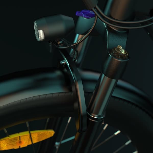 El-bycykel ESKUTE Polluno Plus, 26", momentsensor, 250W 36V 20Ah