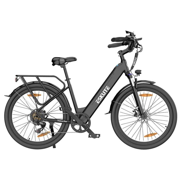 El-bycykel ESKUTE Polluno Plus, 26", momentsensor, 250W 36V 20Ah