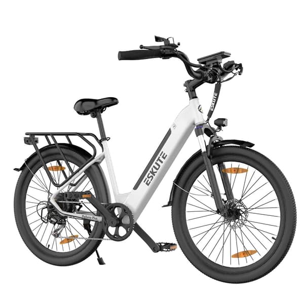 El-bycykel ESKUTE Polluno Plus, 26", momentsensor, 250W 36V 20Ah