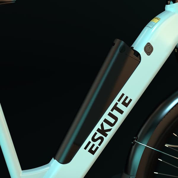 El-bycykel ESKUTE Polluno Plus, 26", momentsensor, 250W 36V 20Ah