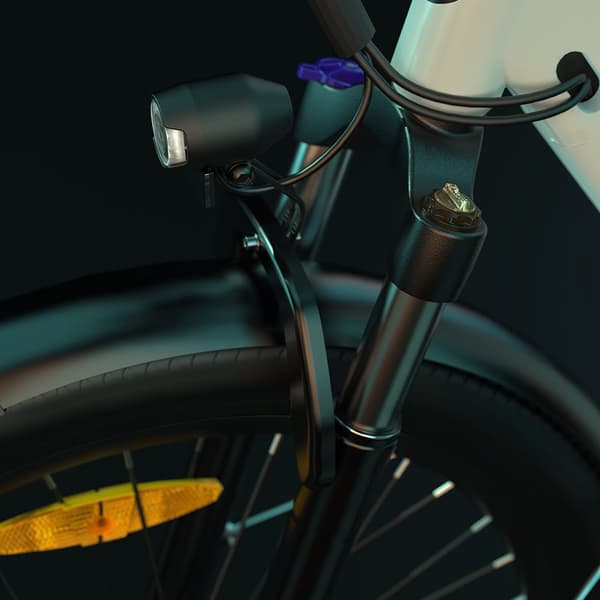 El-bycykel ESKUTE Polluno Plus, 26", momentsensor, 250W 36V 20Ah