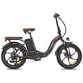Miniatyrbild 2 av 11: Fafrees F20+ Pro hopfällbar elcykel 22,5AH batteri, 250W motor, 100 km räckvidd, 20*3,0 tums fatdäck, SHIMANO 7-växlad -svart