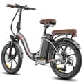 Miniatyrbild 3 av 11: Fafrees F20+ Pro hopfällbar elcykel 22,5AH batteri, 100 km räckvidd, 250W motor, 20*3,0 tums fatdäck, SHIMANO 7-växlad -grå