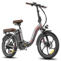 Miniatyrbild 2 av 11: Fafrees F20+ Pro hopfällbar elcykel 22,5AH batteri, 100 km räckvidd, 250W motor, 20*3,0 tums fatdäck, SHIMANO 7-växlad -grå