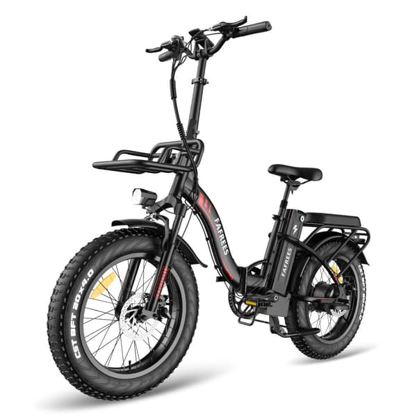 Fafrees F20 Max hopfällbar elcykel 22,5AH batteri, 160 km räckvidd, 500W motor, 20*4,0 tums fatdäck, SHIMANO 7-växlad