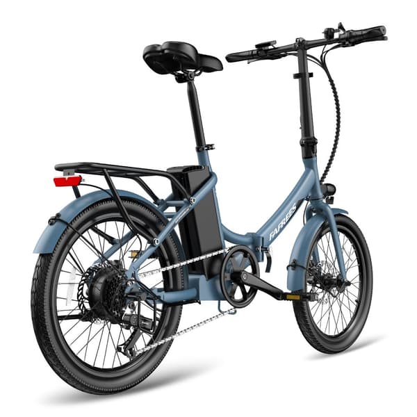 Fafrees F20 Light hopfällbar elcykel 16,75AH batteri, 120 km räckvidd, 250W motor, 20*1,95 tums fatdäck, SHIMANO 7-växlad