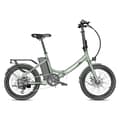 Miniatyrbild 2 av 11: Fafrees F20 Light hopfällbar elcykel 16,75AH batteri, 120 km räckvidd, 250W motor, 20*1,95 tums fatdäck, SHIMANO 7-växlad -Mintgrön