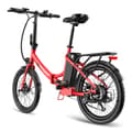 Miniatyrbild 3 av 11: Fafrees F20 Light hopfällbar elcykel 16,75AH batteri, 120 km räckvidd, 250W motor, 20*1,95 tums fatdäck, SHIMANO 7-växlad -Monza Röd