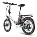Miniatyrbild 3 av 11: Fafrees F20 Light hopfällbar elcykel 16,75AH batteri, 250W motor, 120 km räckvidd, 20*1,95 tums fatdäck, SHIMANO 7-växlad -Snövit