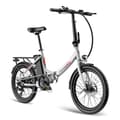Miniatyrbild 1 av 11: Fafrees F20 Light hopfällbar elcykel 16,75AH batteri, 250W motor, 120 km räckvidd, 20*1,95 tums fatdäck, SHIMANO 7-växlad -Snövit