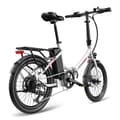 Miniatyrbild 3 av 11: Fafrees F20 Light hopfällbar elcykel 16,75AH batteri, 120 km räckvidd, 250W motor, 20*1,95 tums fatdäck, SHIMANO 7-växlad -Snövit