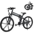Miniatyrbild 1 av 4: SAMEBIKE LO26-II elcyklar 26 tums mountainbike elcyklar 21 hastigheter Pedelec mountainbike