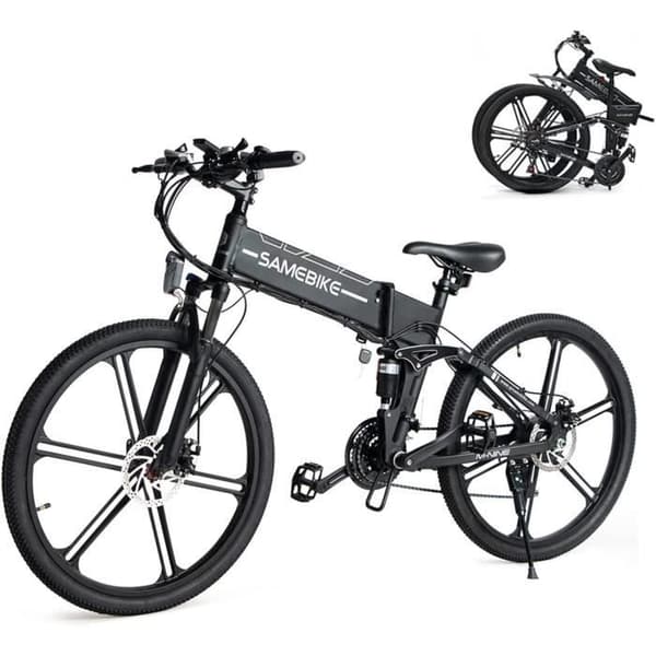 SAMEBIKE LO26-II elcyklar 26 tums mountainbike elcyklar 21 hastigheter Pedelec mountainbike