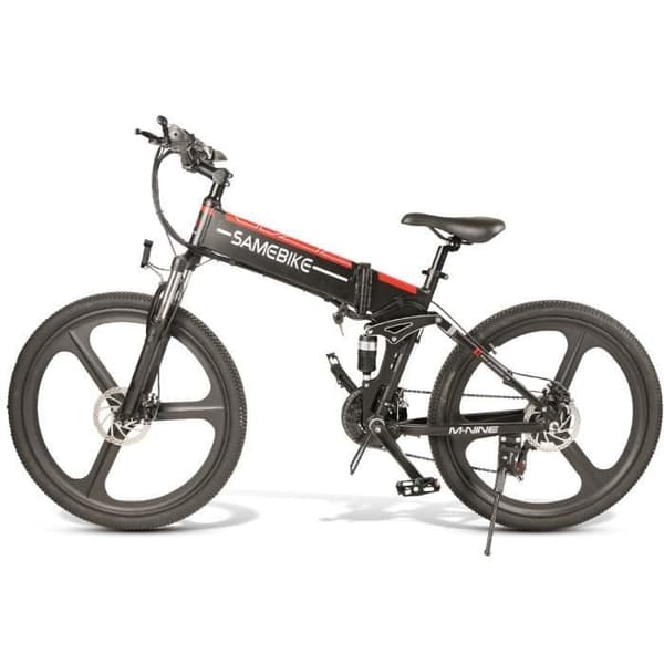 SAMEBIKE LO26 hopfällbar elcykel 48V 350W motor 3 lägen 26 tums litiumbatteri