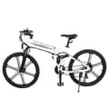 Miniatyrbild 4 av 4: Samebike LO26-II hopfällbar och bärbar smart elektrisk moped 500W motor 26 tums däck - vit
