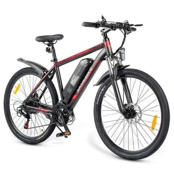 Elektrisk mountainbike Samebike SY26 elcykel 350W 26 tums däck Ebike 36V 10AH litiumbatteri