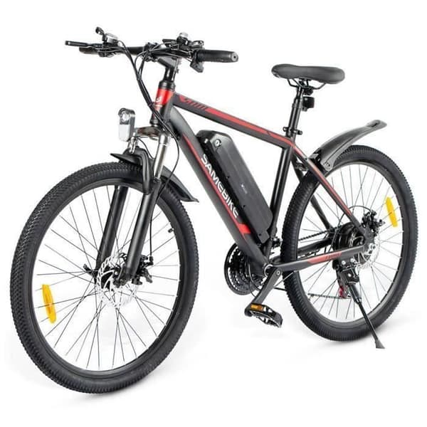 Elektrisk mountainbike Samebike SY26 elcykel 350W 26 tums däck Ebike 36V 10AH litiumbatteri
