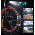 Miniatyrbild 4 av 5: Fällbar elcykel Samebike LO26 PLUS 1000W 45KM/H 26*3.0" 15AH PL
