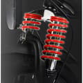 Miniatyrbild 2 av 6: Samebike SY26-FT elcykel 10AH 36V 32KM-H 350W 18 tums ram 26" aluminiumhjul Vit